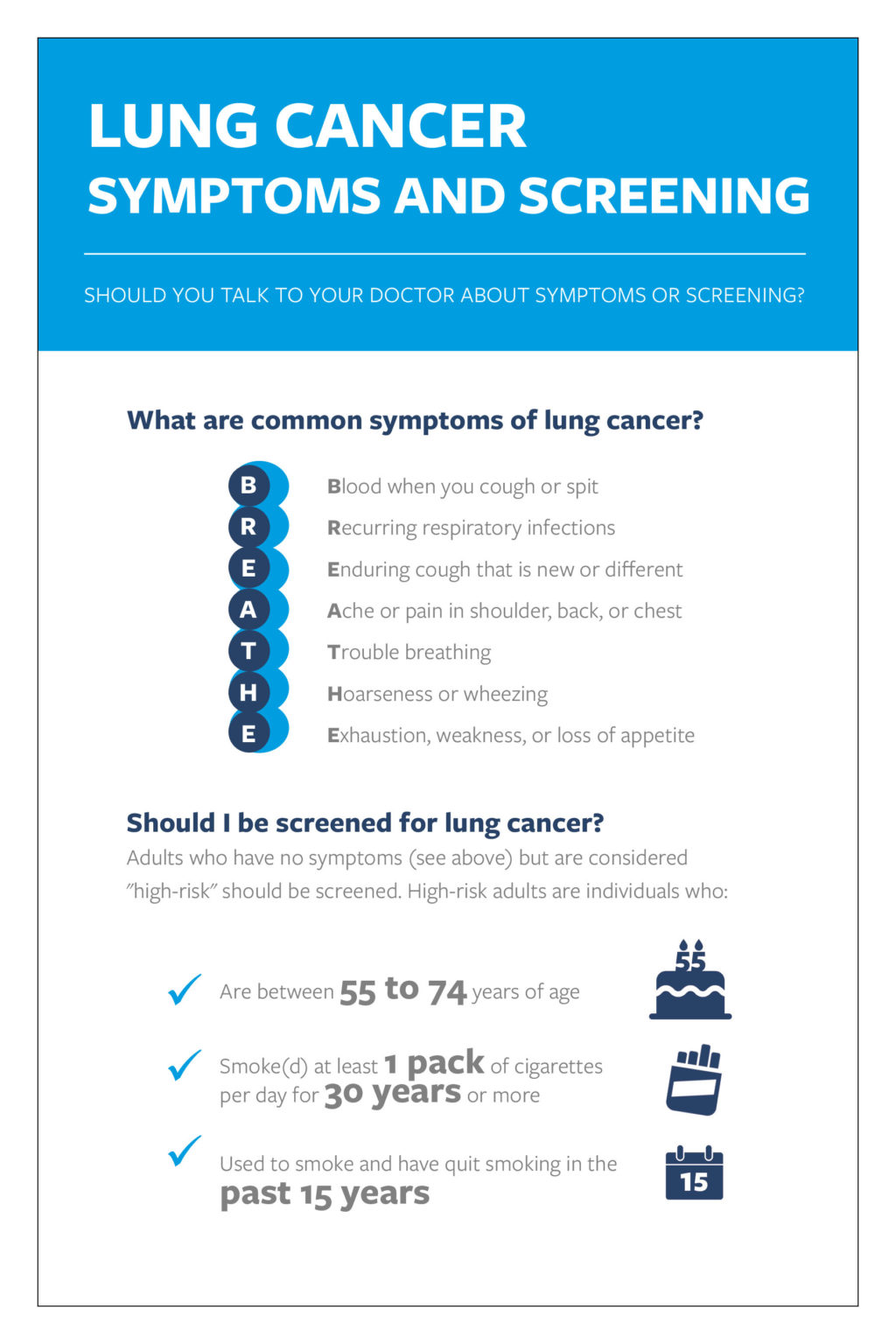 Information & materials - Lung Cancer Research Foundation